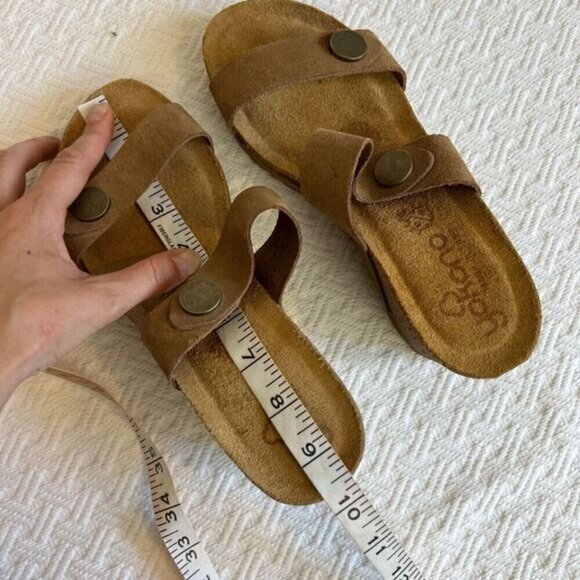 Brown Suede Women's Sandals - Picture 9 of 14